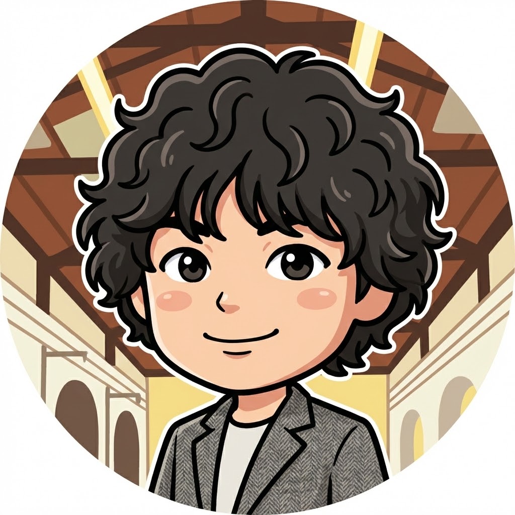 代表 東 正人 似顔絵